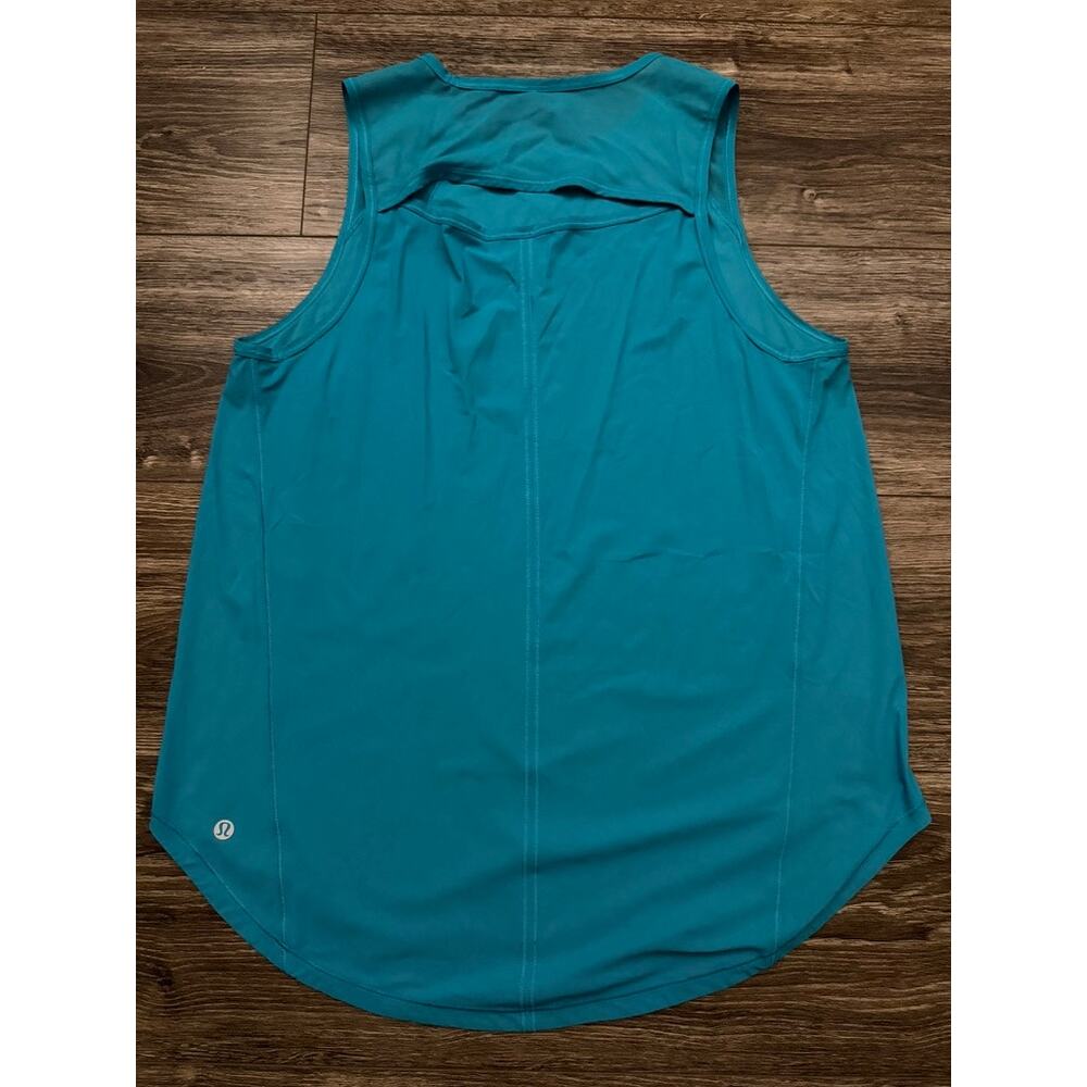 Lululemon Sculpt Tank Turquoise Tide - Picture 4 of 7